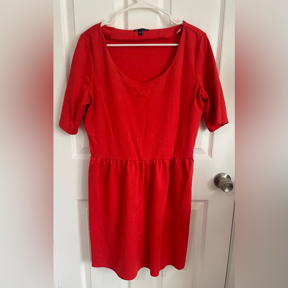 Coral colored Gap sized Large dress